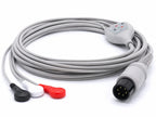 Cable ECG de Conexión Directa Compatible con AAMI