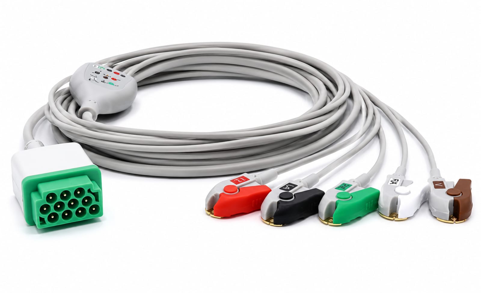 Cable ECG de Conexión Directa Compatible con GE Healthcare > Marquette